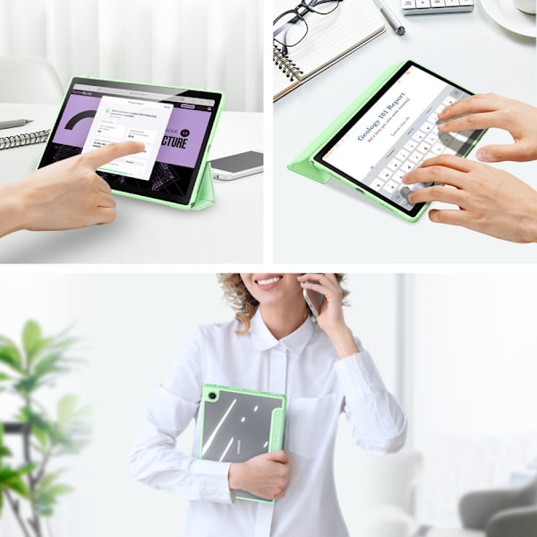 DUXDUCIS TOBY GALAXY TAB A8 10,5 X200 / X205 GRØNN