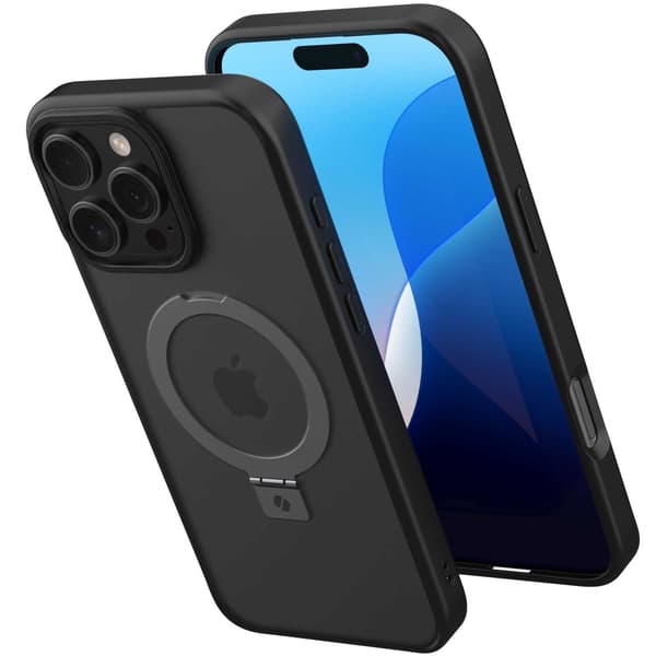 Spacecase Case Cover För Iphone 16 Pro Max För Magsafe Black