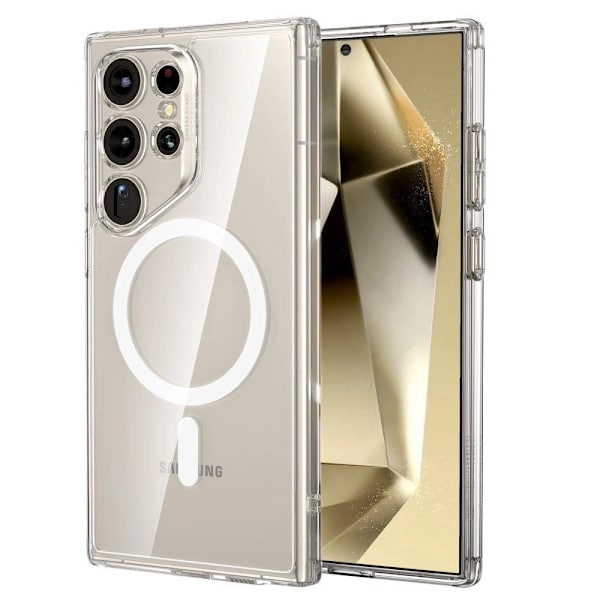 ESR CLASSIC HYBRID HALOLOCK ETUI MED MAGSAFE TIL SAMSUNG GALAXY S24 ULTRA - GENNEMSIGTIG