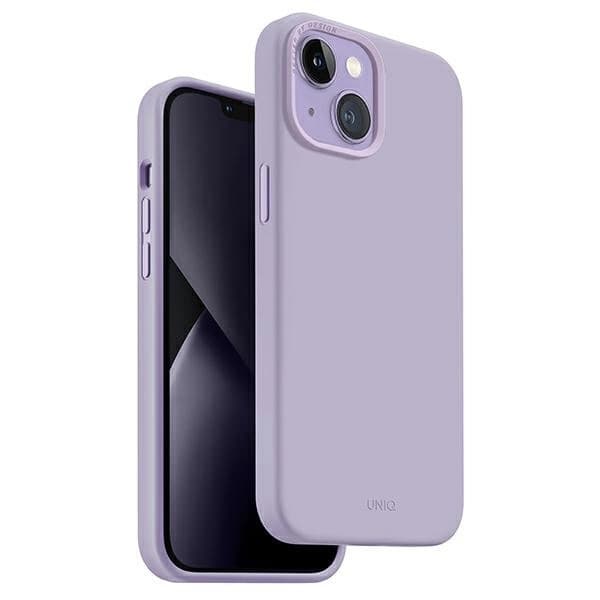 UNIQ LINO COVER TIL IPHONE 14 PLUS - LILLA