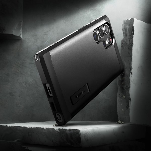 SPIGEN TOUGH ARMOR GALAXY S22 ULTRA SVART