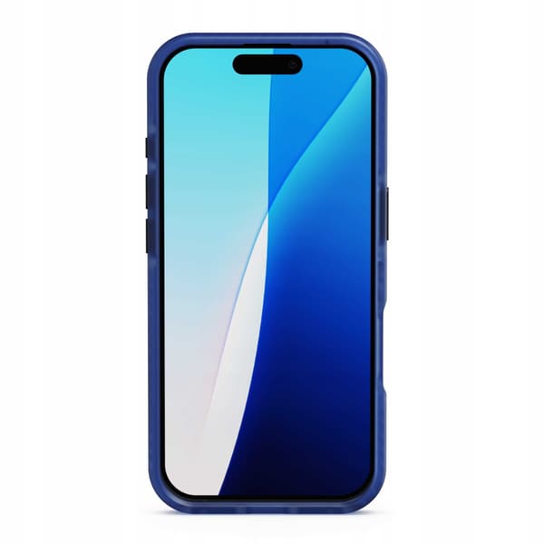 Spacecase Hybrid Case För Iphone 16 Pro För Magsafe Mörkblåt