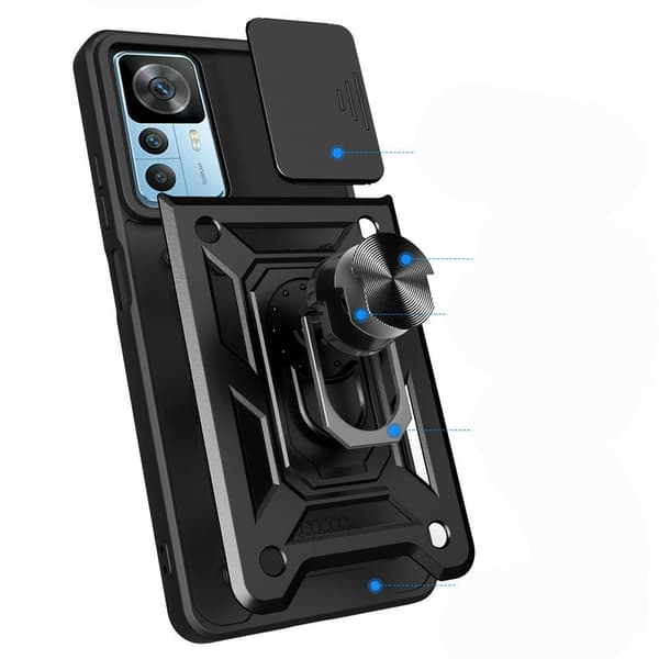 TECH-PROTECT CAMSHIELD PRO XIAOMI 12T / 12T PRO BLACK