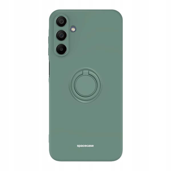 Spacecase Silikonecase Ring För Samsung Galaxy A15 4G 5G Mörkgrön
