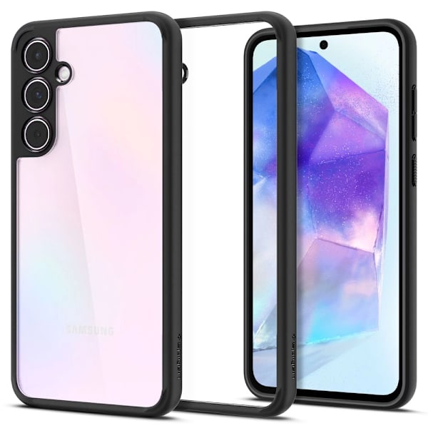 SPIGEN ULTRA HYBRID COVER TIL SAMSUNG GALAXY A55 5G - MAT SORT