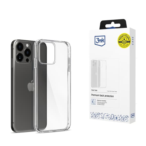 APPLE IPHONE 15 PRO - 3MK CLEAR CASE