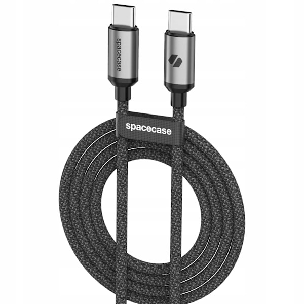 Rymdfölj Usb-C Till Usb-C-Kabel 2M 60W För Telefon Tabbletter 2025