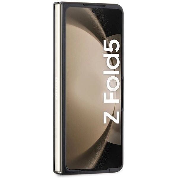 Ferrari Perforated Line Deksel til Samsung Galaxy Z Fold 5 - Svart