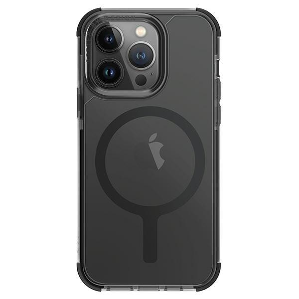 UNIQ Combat iPhone 15 Pro 6.1 Magclick ladeveske svart/kullsvart