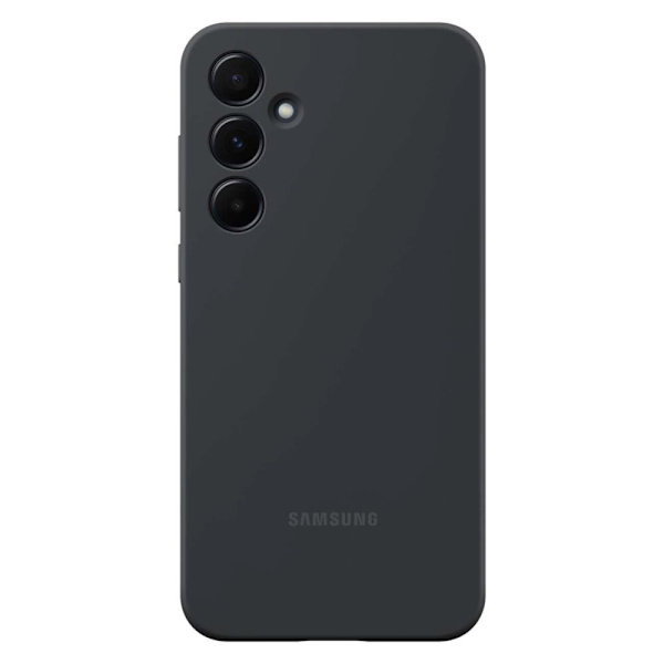 Samsung silikondeksel EF-PA556TBEGWW til Samsung Galaxy A55 - svart