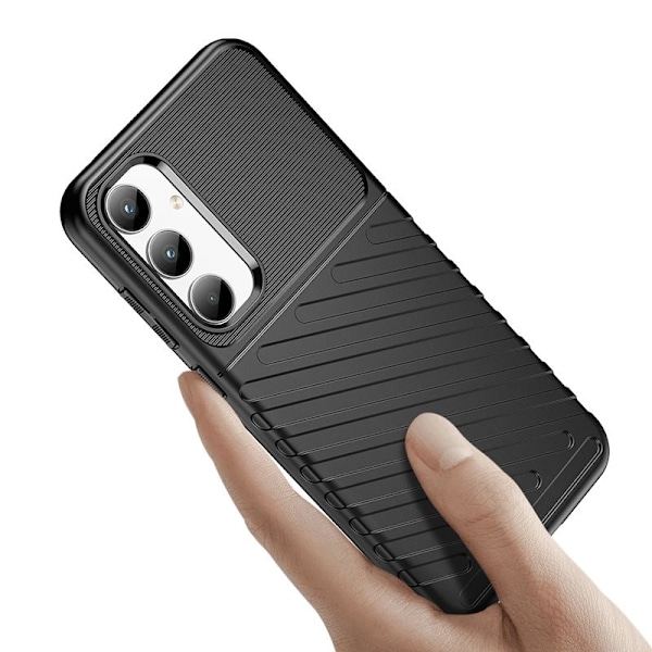 Thunder Case pansret deksel til Samsung Galaxy A35 - svart
