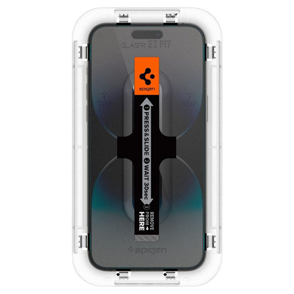 HERDET GLASS SPIGEN GLAS.TR "EZ FIT" 2-PACK IPHONE 14 PRO MAX CLEAR