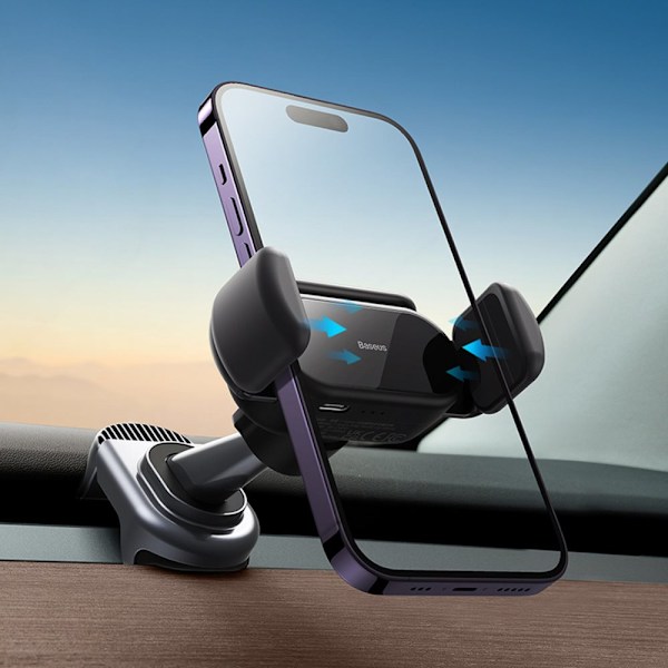 Elbilstativ med solcellepanel til Tesla Model 3 / Y Baseus T-Space - svart