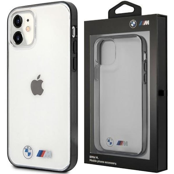 BMW SANDBLAST COVER TIL IPHONE 12 MINI - GENNEMSIGTIG