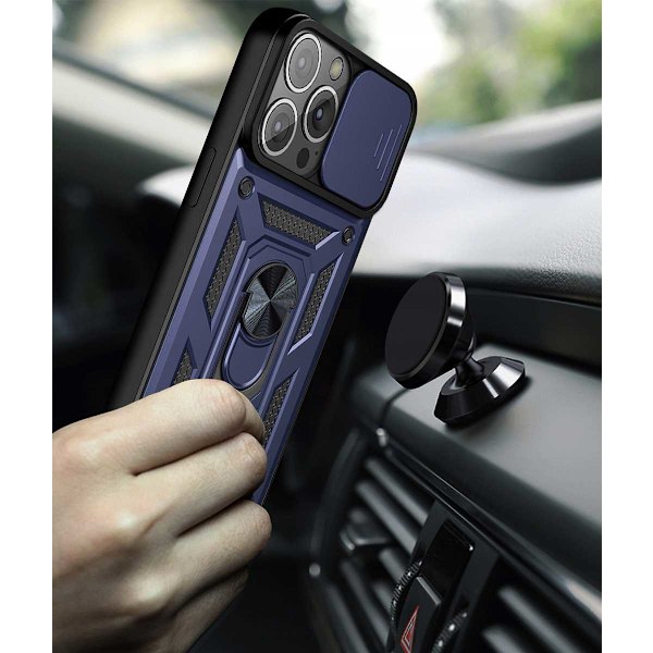 Spacecase Case Cover För Iphone 13 Pro Max Blå Camring