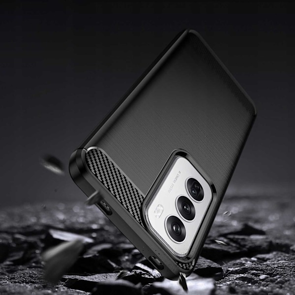 Spacecase Carbon Case Till Oppo Reno 12 5G Svart Skydd