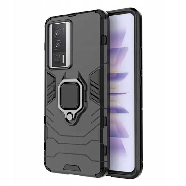 Spacecase Case Cover För Poco F5 Pro X-Ring Svart