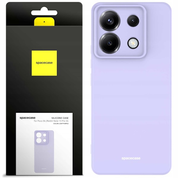 Spacecase Silikonfodral För Poco X6 Rm Note 13 Pro 5G Light