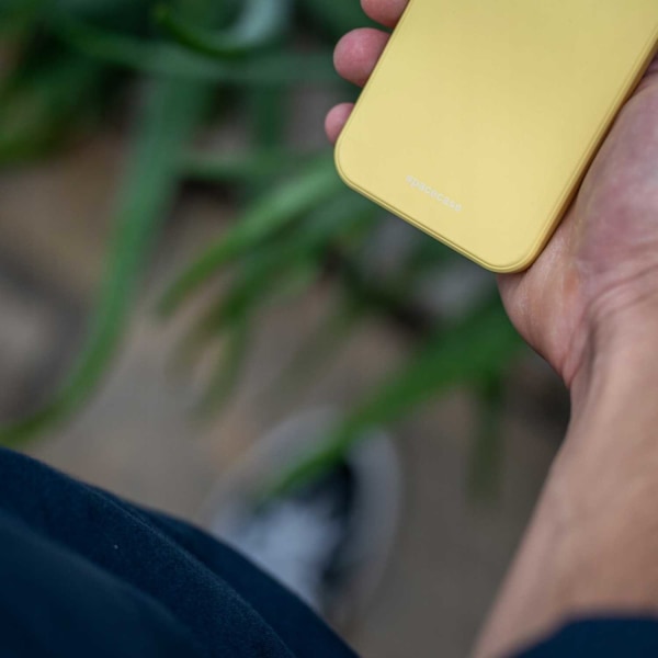 Spacecase Silikonfodral För Iphone 7 8 Se Gul Skydd