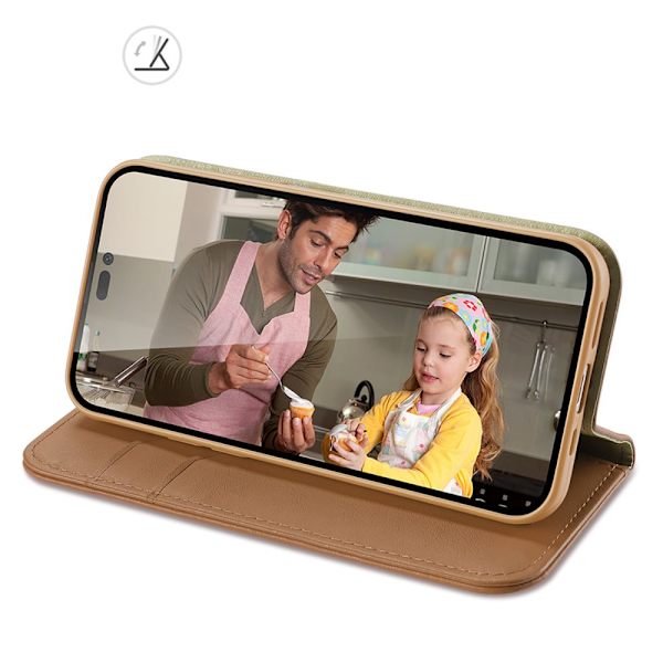 DUX DUCIS CASE CASE COVER COVER TIL IPHONE 14 PRO BROWN