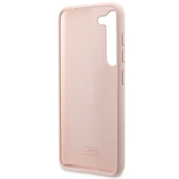 Karl Lagerfeld KLHCS23MSNCHBCP S23+ S916 Hard Case Rosa/rosa Silikon Choupette