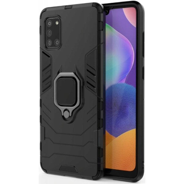 Spacecase Case Cover Till Samsung Galaxy A31 Black Sc X-Ring
