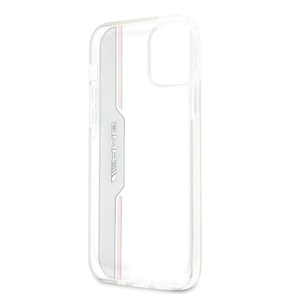AMG ELECTROPLATE VERTIKALT ETUI TIL IPHONE 12 / IPHONE 12 PRO - GENNEMSIGTIG