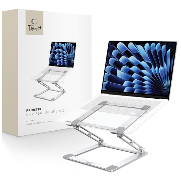 TECH-PROTECT ULS400 PRODESK UNIVERSAL BÆRBAR STATIV SØLV