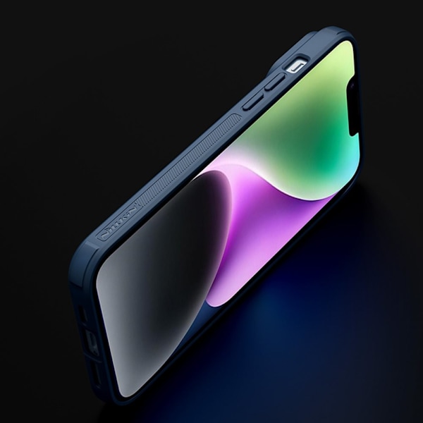 NILLKIN CASE CAMERA COVER TIL IPHONE 14 PLUS BLÅ
