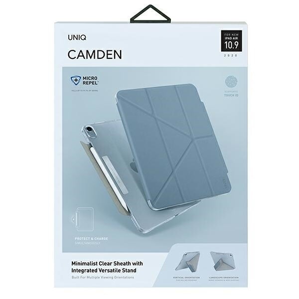 UNIQ-deksel Camden iPad Air 10.9 (2022/2020) blå/blå Antimikrobiell
