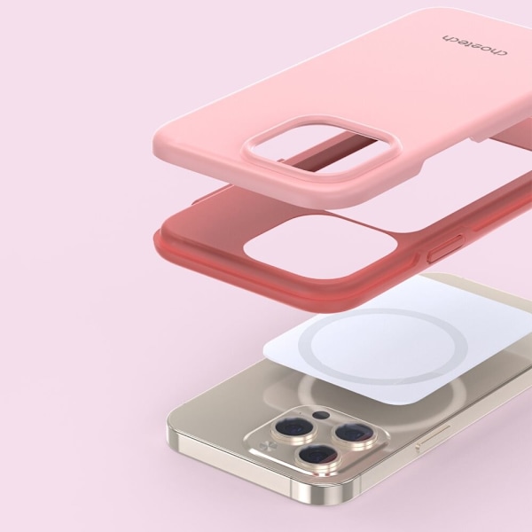 CHOETECH TASKER TASKER MED MAGSAFE TIL IPHONE 13 PRO PINK