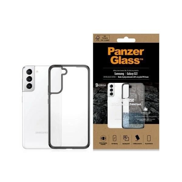 PANZERGLASS HARDCASE ANTIBAKTERIEL MILITARY GRADE CERTIFICERET ETUI TIL SAMSUNG GALAXY S22 - GENNEMSIGTIG