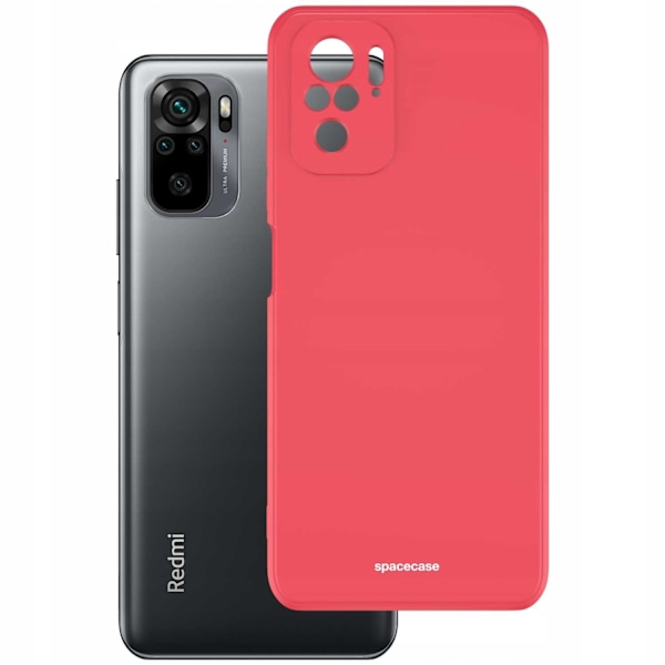 Spacecase Case Cover För Xiaomi Redmi Note 10 10S Red
