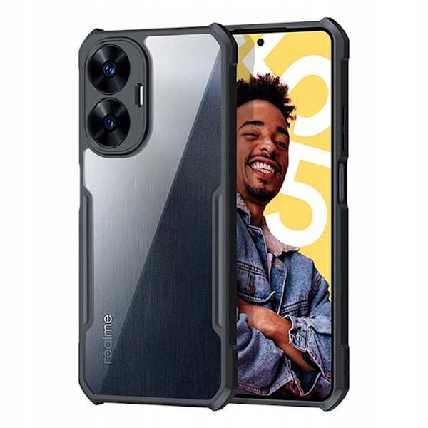 Spacecase Fodral Till Realme C55 Beetle Phone Svart