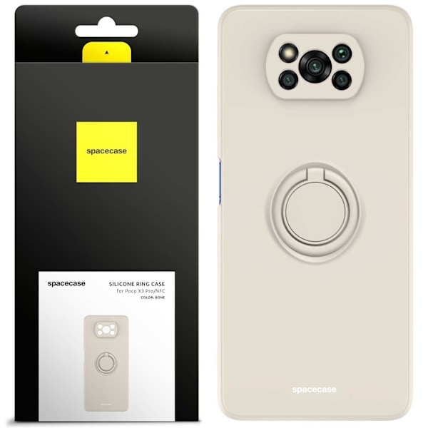 Spacecase Silikon Ring-Fodral För Poco X3 Pro Nfc-Case-Skydd