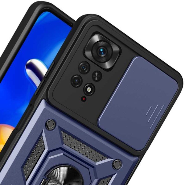 Spacecase Case Cover För Xiaomi Redmi Note 11 Pro 5G Blue