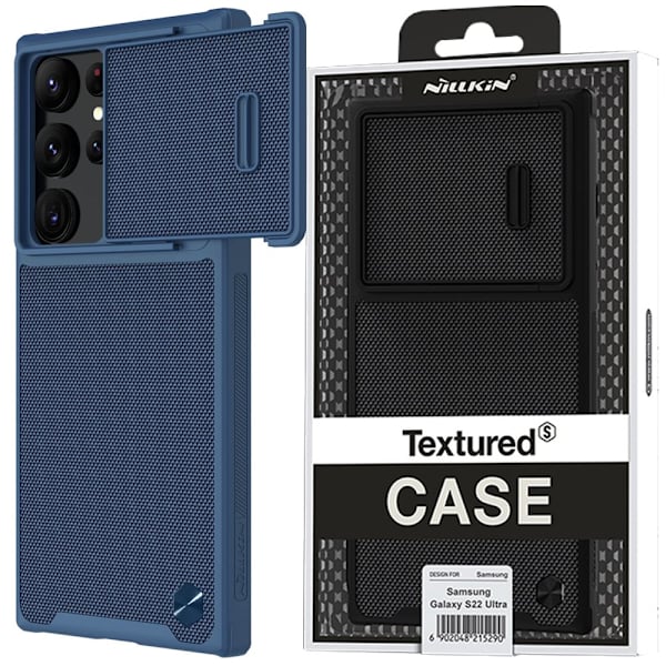 NILLKIN CASE CAMERA COVER TIL SAMSUNG GALAXY S22 ULTRA BLUE