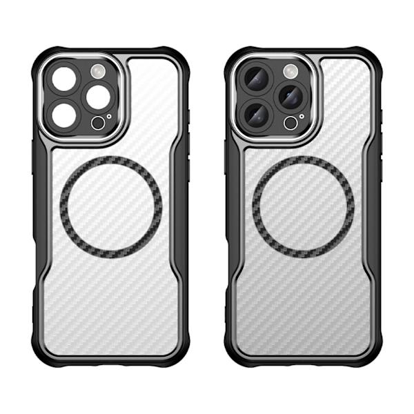 LEADING SERIES MAGSAFE SILIKONETUI TIL IPHONE 16 PRO MAX - SORT