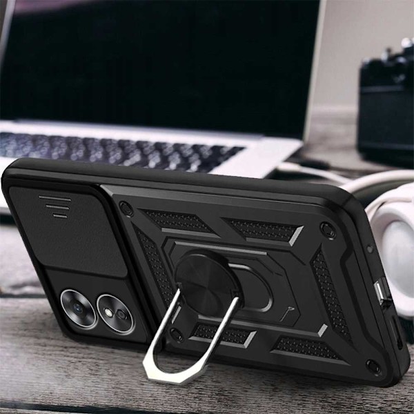 Rymdfodral För Oppo A17 Telefon Svart