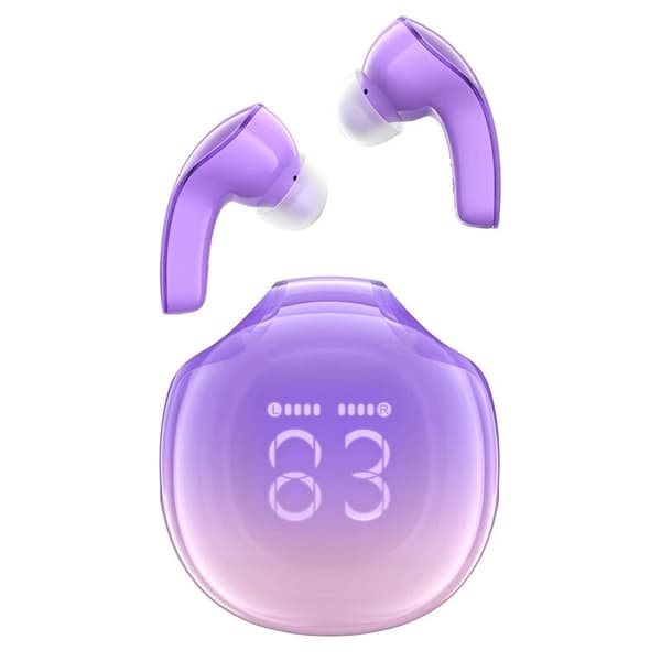 Acefast T9 Bluetooth 5.3 trådløse øretelefoner - lilla