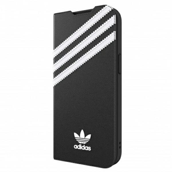 ADIDAS OR BOOKLET CASE PU TIL IPHONE 13 PRO / IPHONE 13 - SORT OG HVID