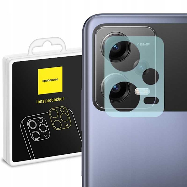 Rymdfall Härdat Glas För Poco X5 Redmi Note 12 5G 5D-Kamera