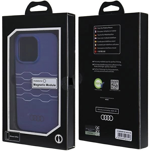 AUDI IML MAGSAFE ETUI TIL IPHONE 13 PRO / 13 - BLÅ