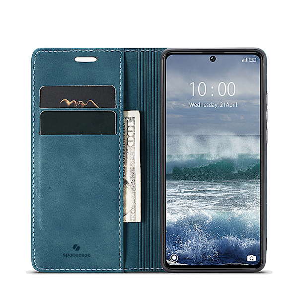 Spacecase Pålbocksväska Poco X6 Rm Note 13 Pro 5G Blåt Skydd