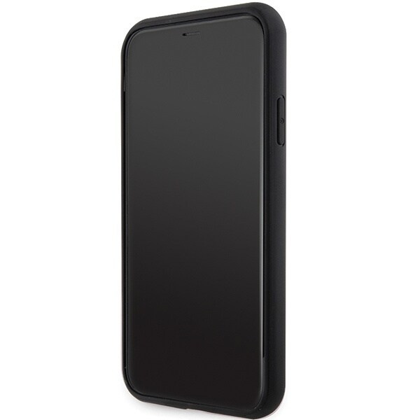 Guess G Cube Stripes MagSafe GUHMN61HGCFSEK-deksel til iPhone 11 / Xr svart