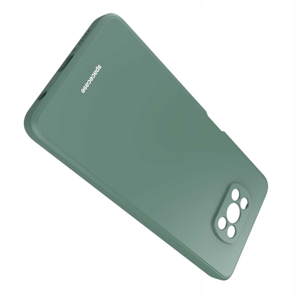 Spacecase Silikonecase Poco X3 Pro Nfc Mörkgrön