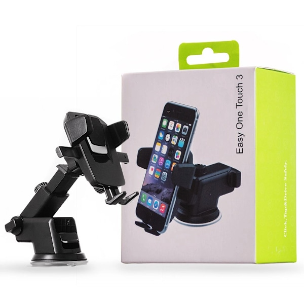 TELESKOPISK JUSTERBAR CARBOARD HOLDER? DASHBOARD? SORT