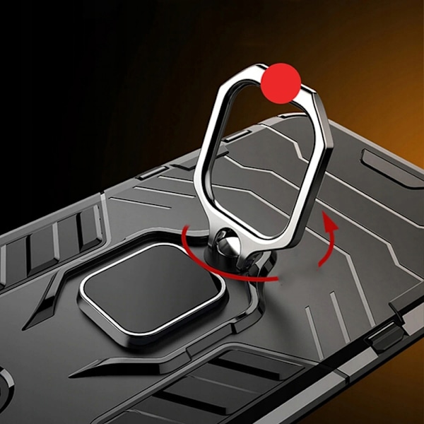Spacecase Case X-Ring Case För Huawei P20 Svart