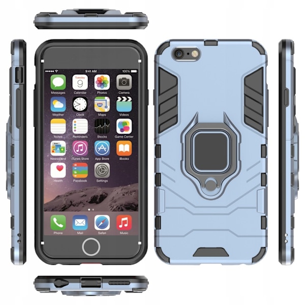Spacecase Case Sc X-Ring Skal För Iphone 6 6S Plus Blå