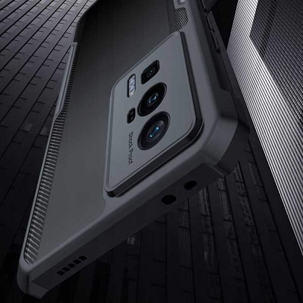 Spacecase Case Cover För Poco F5 Pro Black Phone